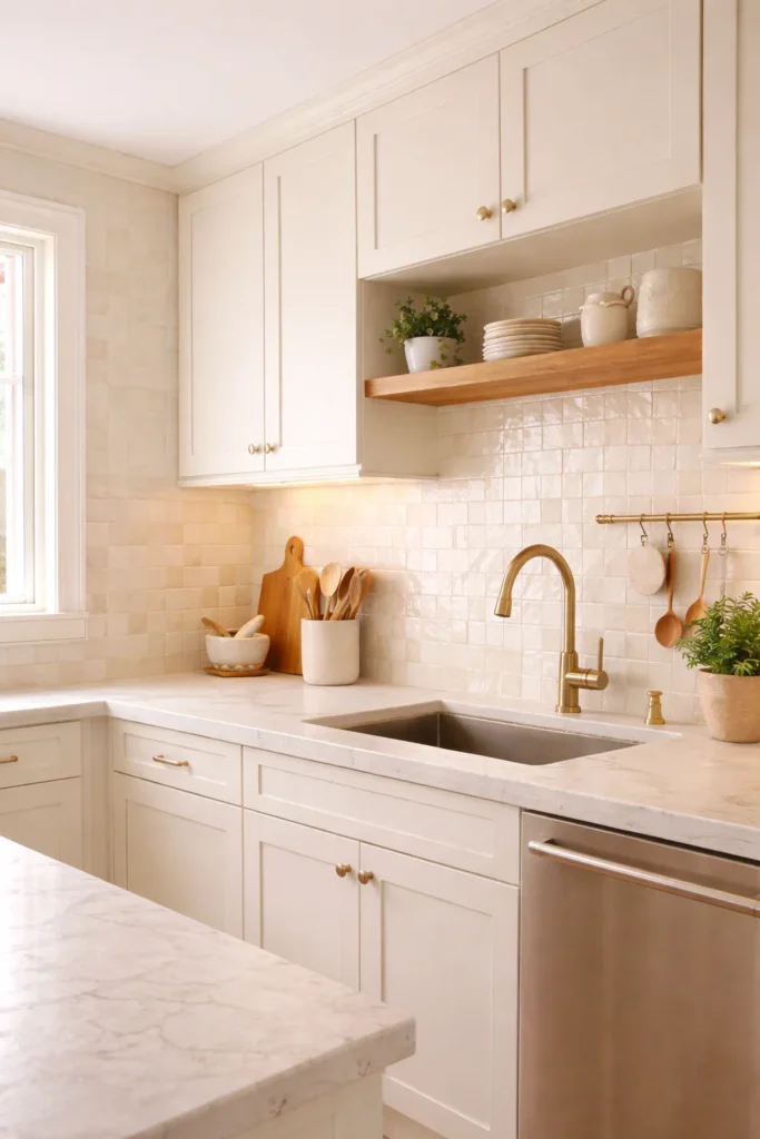 Zellige Moroccan Tile Backsplash