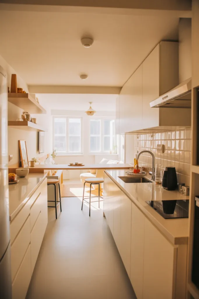 0005_Modern White Open Kitchen