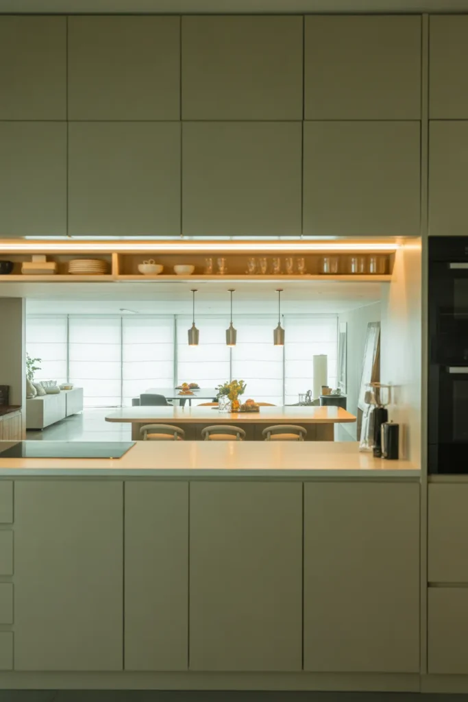 0011_Open Kitchen with Two-Tone Cabinets