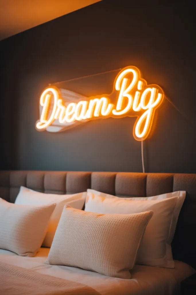 10-Bedroom Neon Sign Lighting