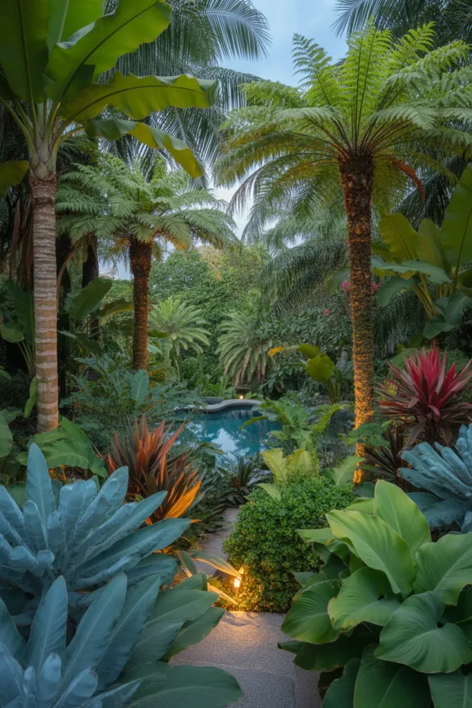 10-Tropical Luxury Garden Backyard