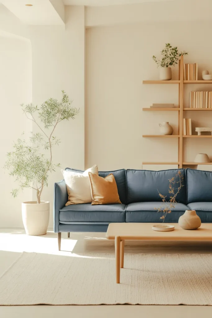 11-Blue Sofa Scandi Living Room
