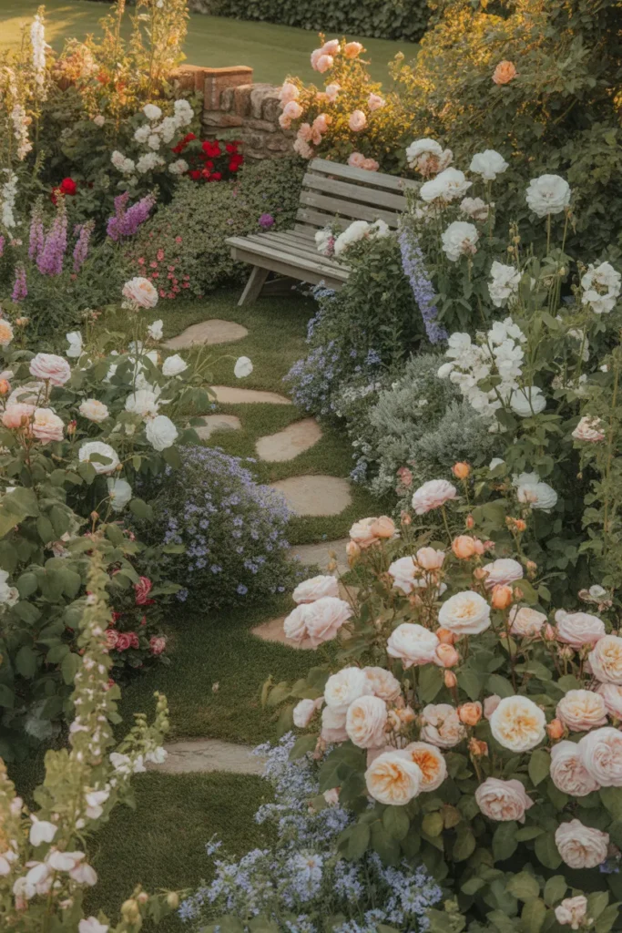 13-Luxury Cottage Garden Backyard
