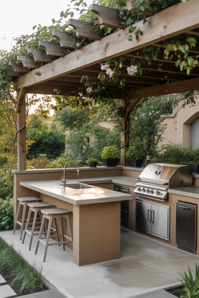 2-Outdoor Kitchen Garden Backyard
