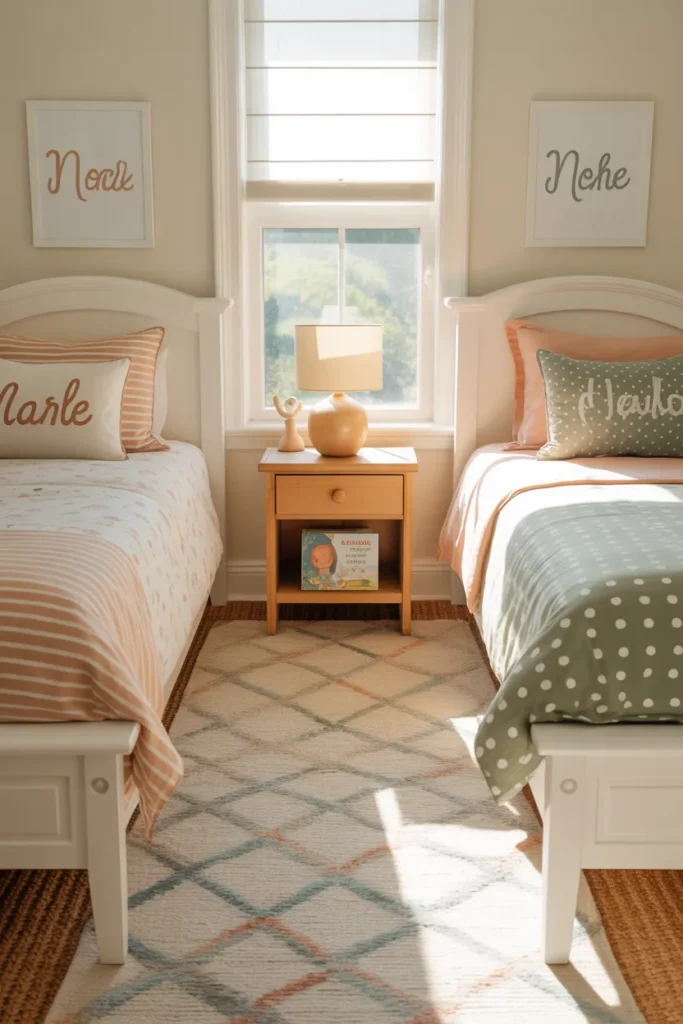 2-Twin Beds Small Shared Bedroom