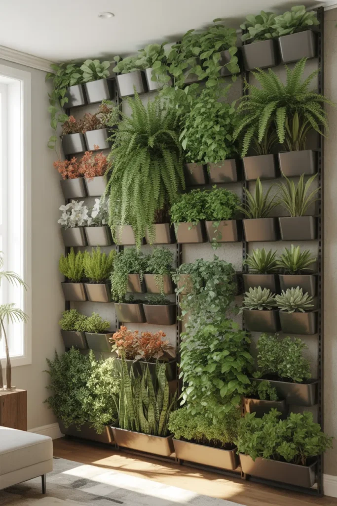 2-Vertical Planter Wall Indoor Garden