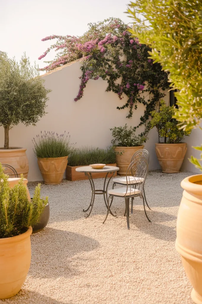 4-Mediterranean Gravel Patio