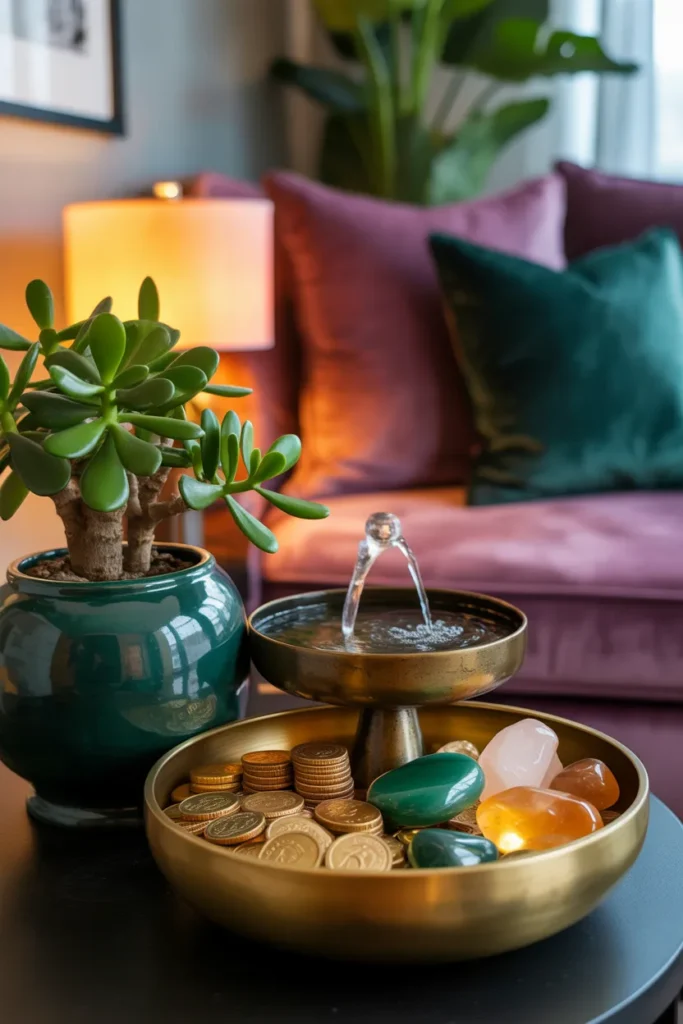 5-Feng Shui Wealth Corner Decor
