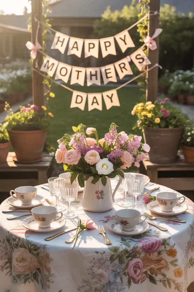 5-Mother's Day Garden Party Decoration