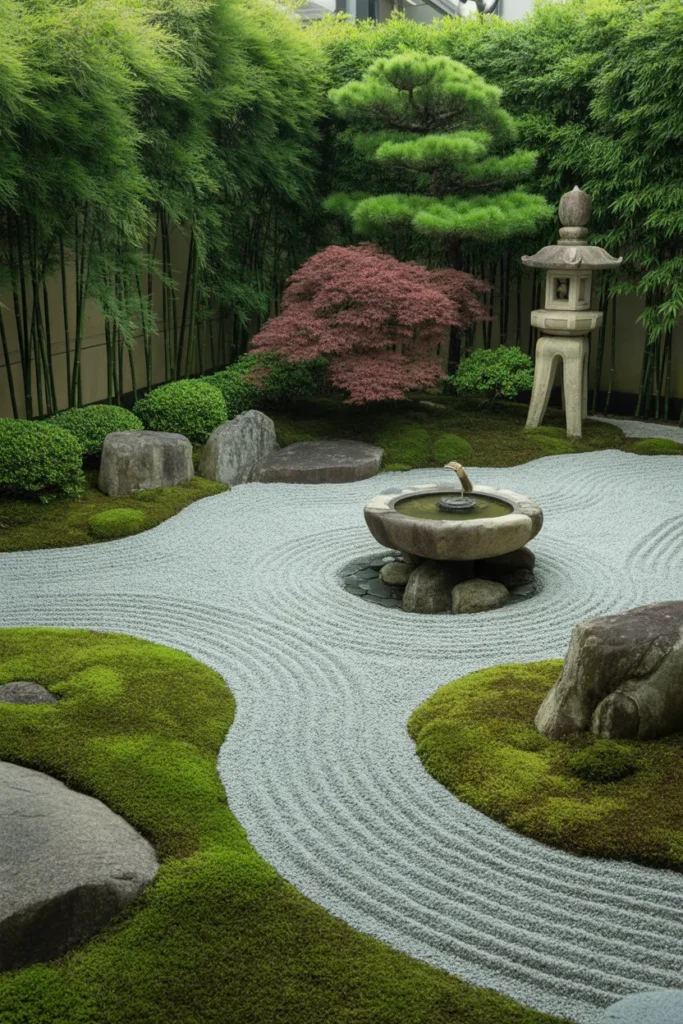 6-Japanese Zen Garden Backyard