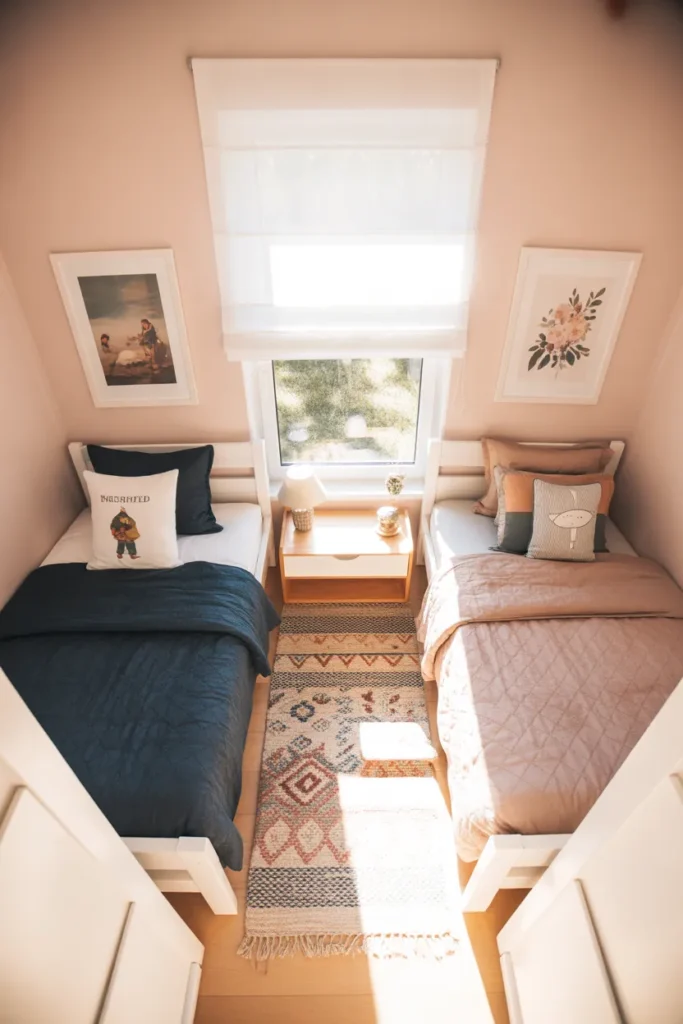 6-Small Shared Bedroom Boy and Girl