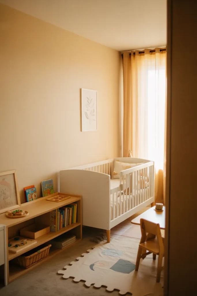 8-Small Nursery to Toddler Transition Bedroom
