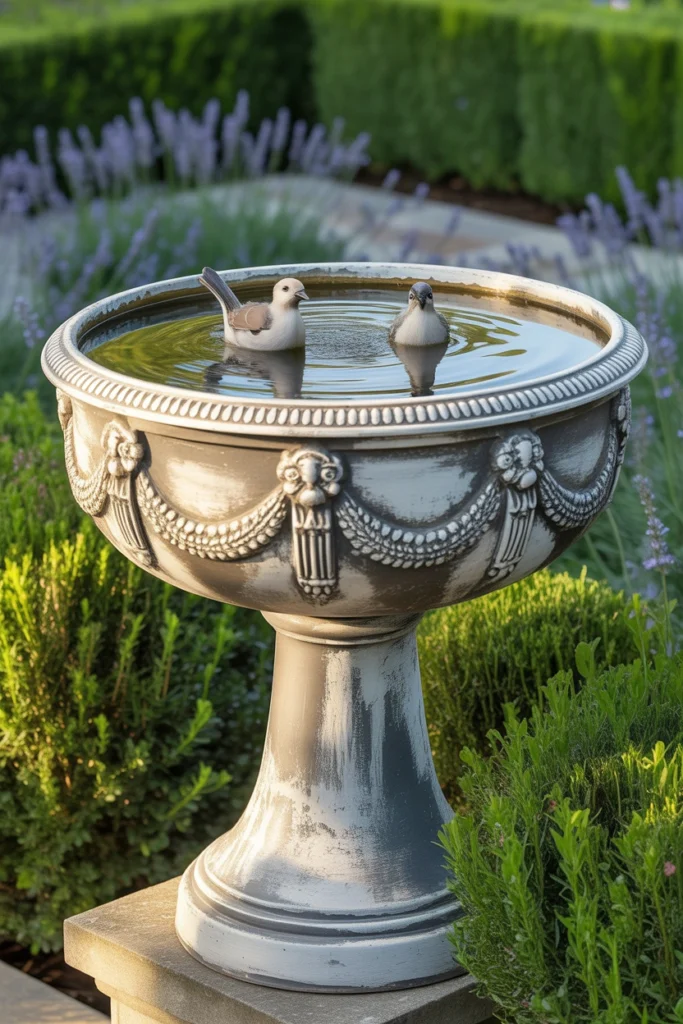bird bath bowl