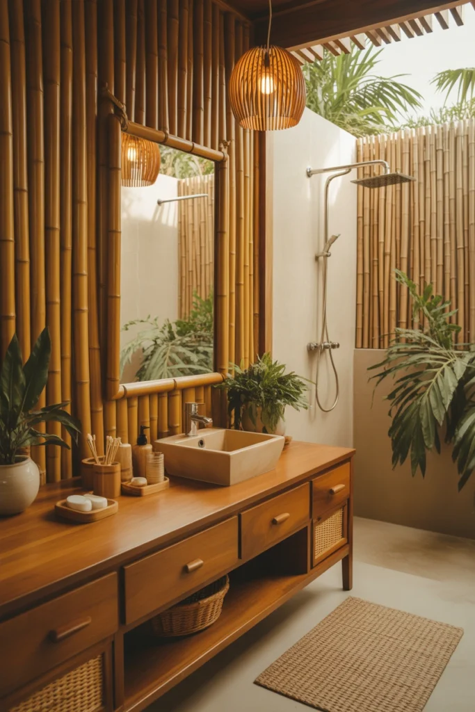 tropical bathroom ideas