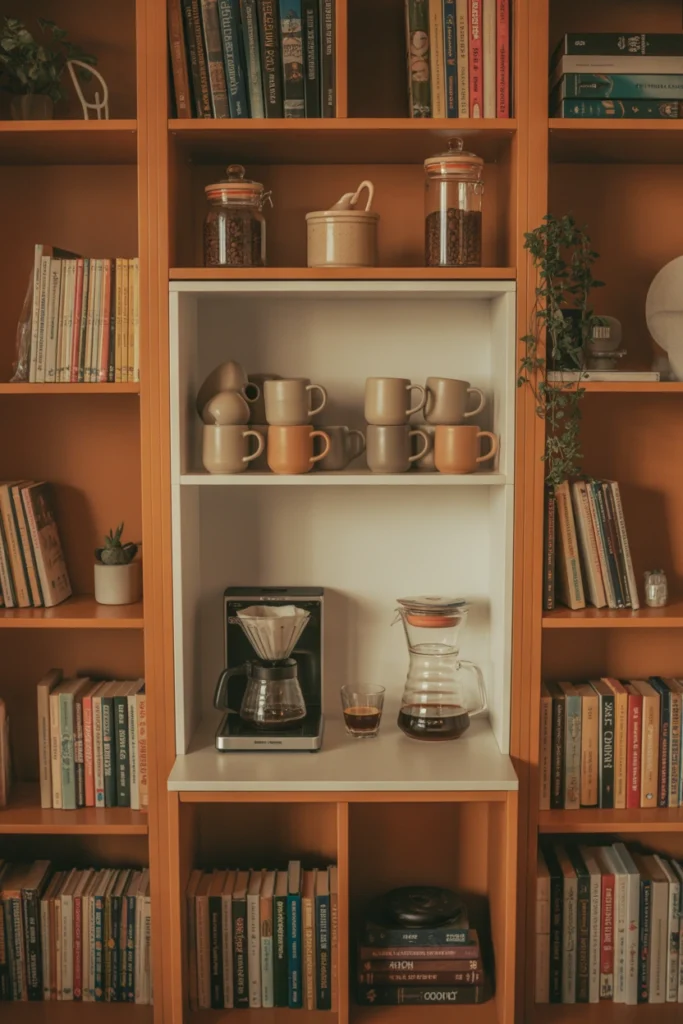 coffee station ideas for small spaces