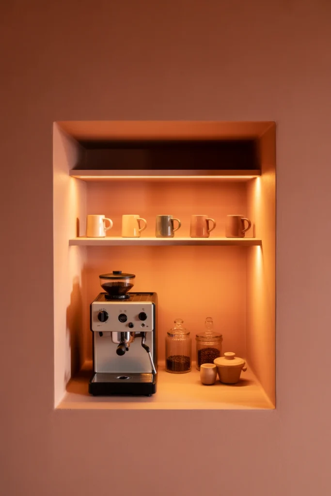 coffee station ideas for small spaces