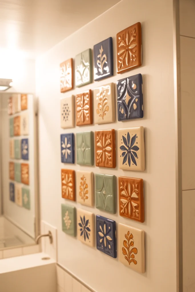 bathroom wall art ideas