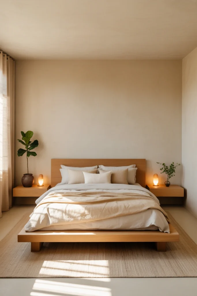 Japandi bedrooms