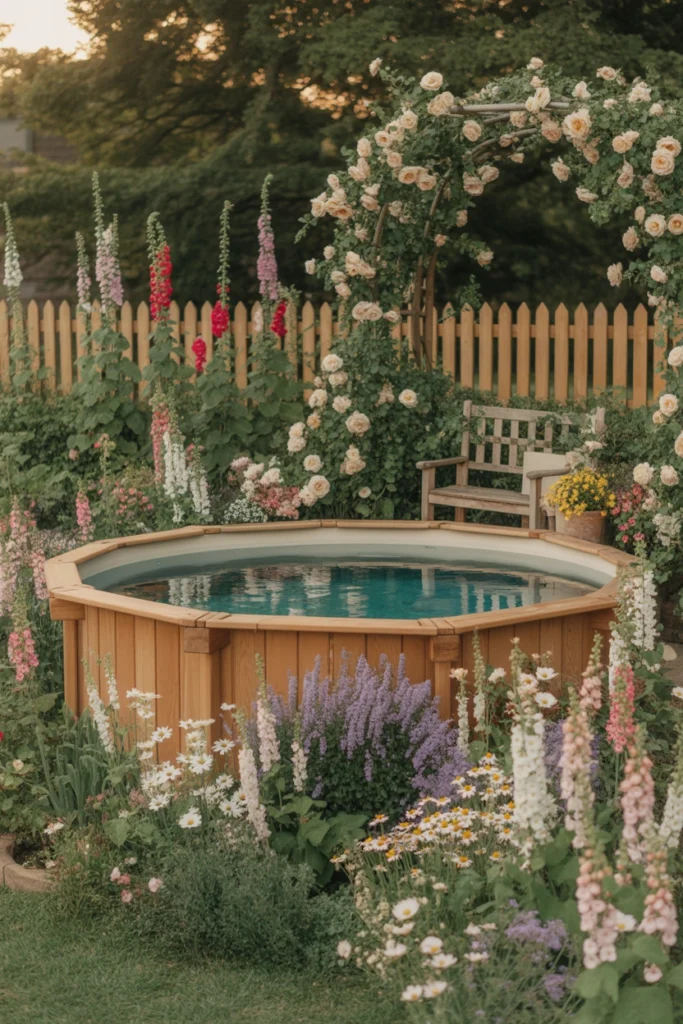 above ground pool landscaping ideas