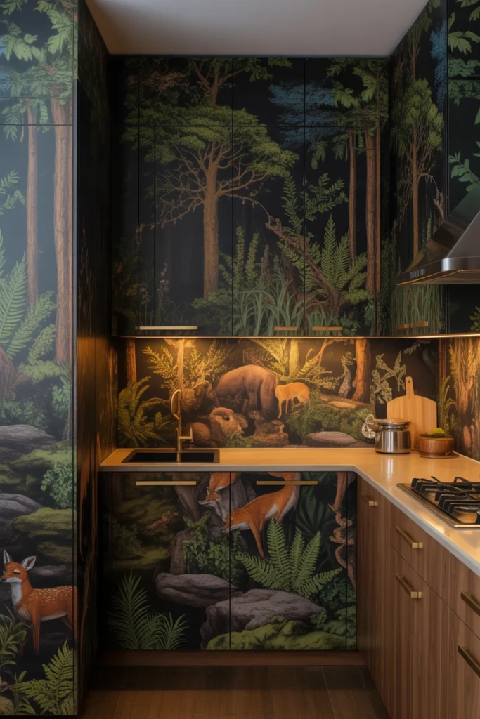 kitchen wallpaper ideas