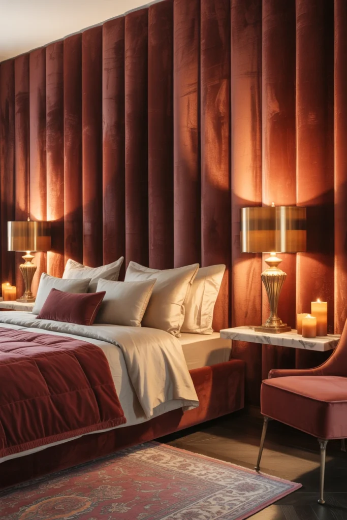 modern velvet headboards