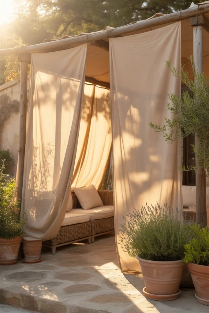 Mediterranean patio ideas on a budget