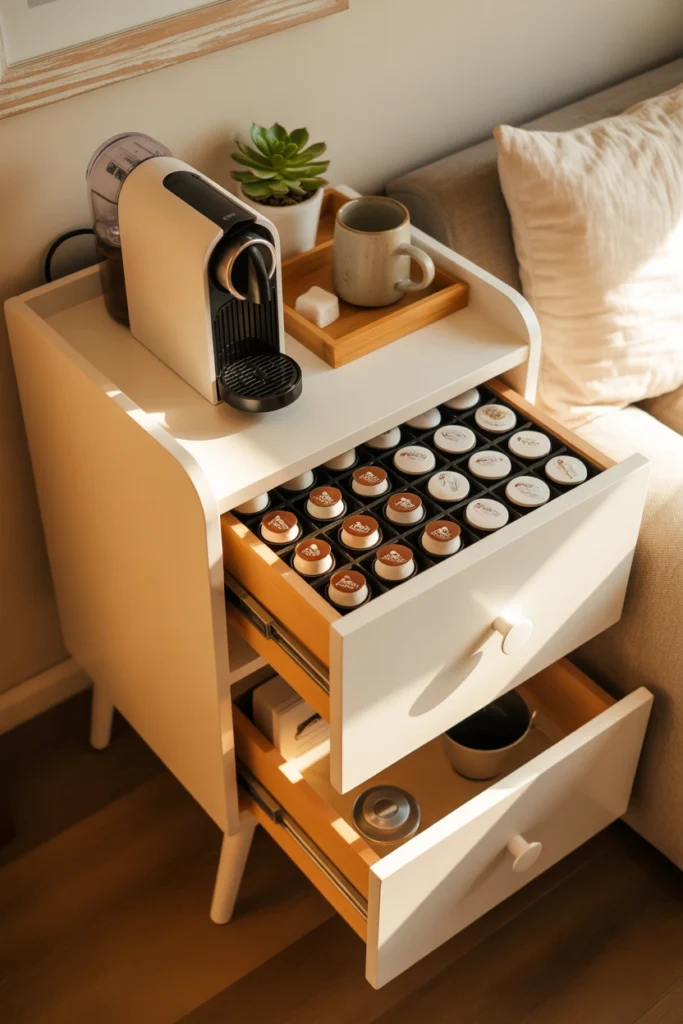 coffee station ideas for small spaces