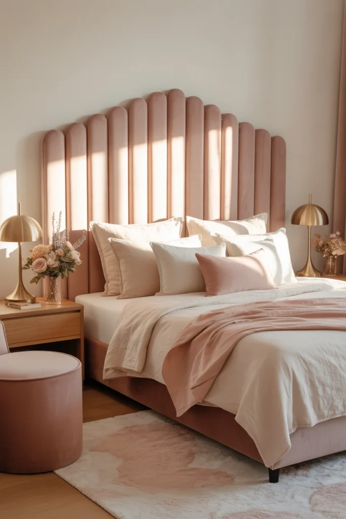 modern velvet headboards