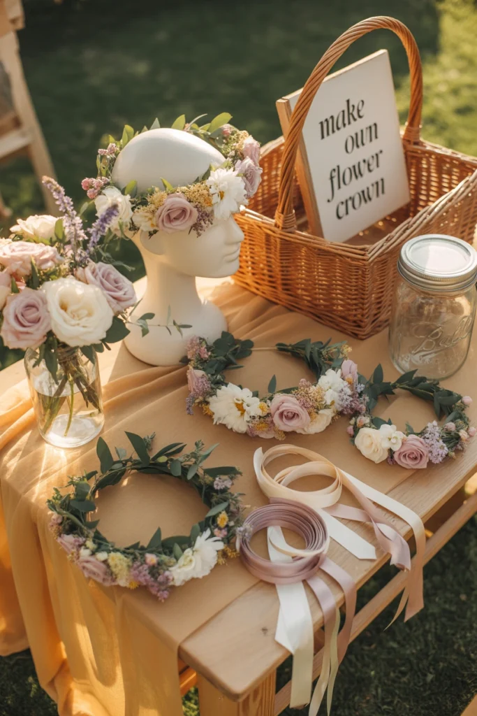 garden birthday party for baby girl