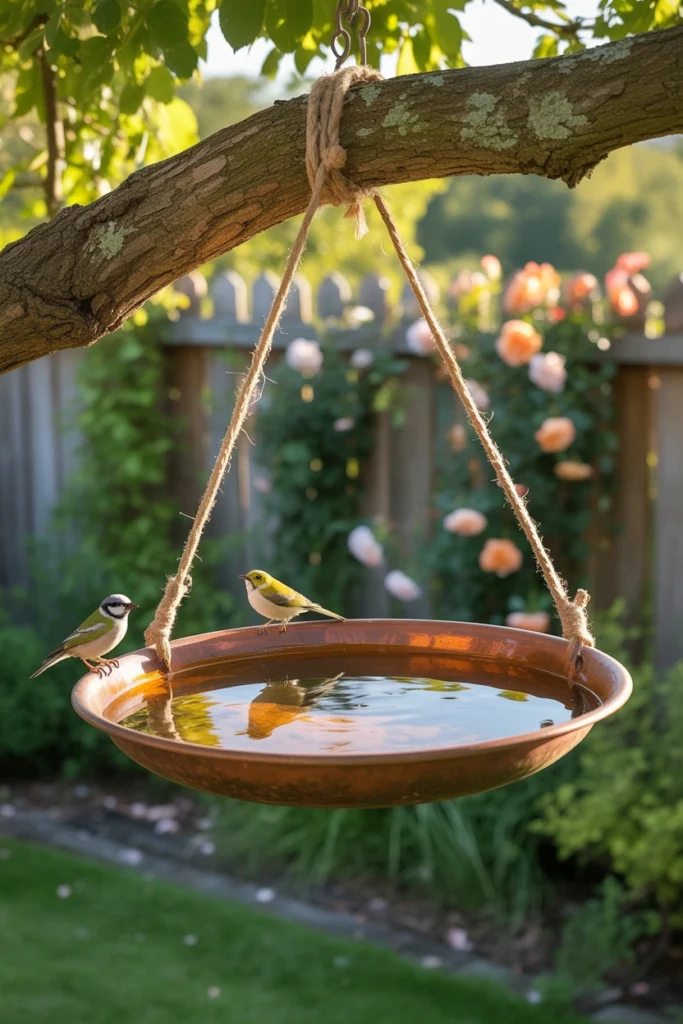bird bath garden ideas
