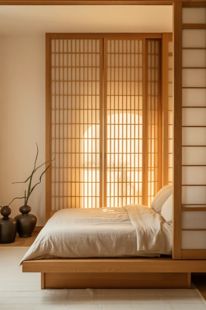 Japandi bedrooms