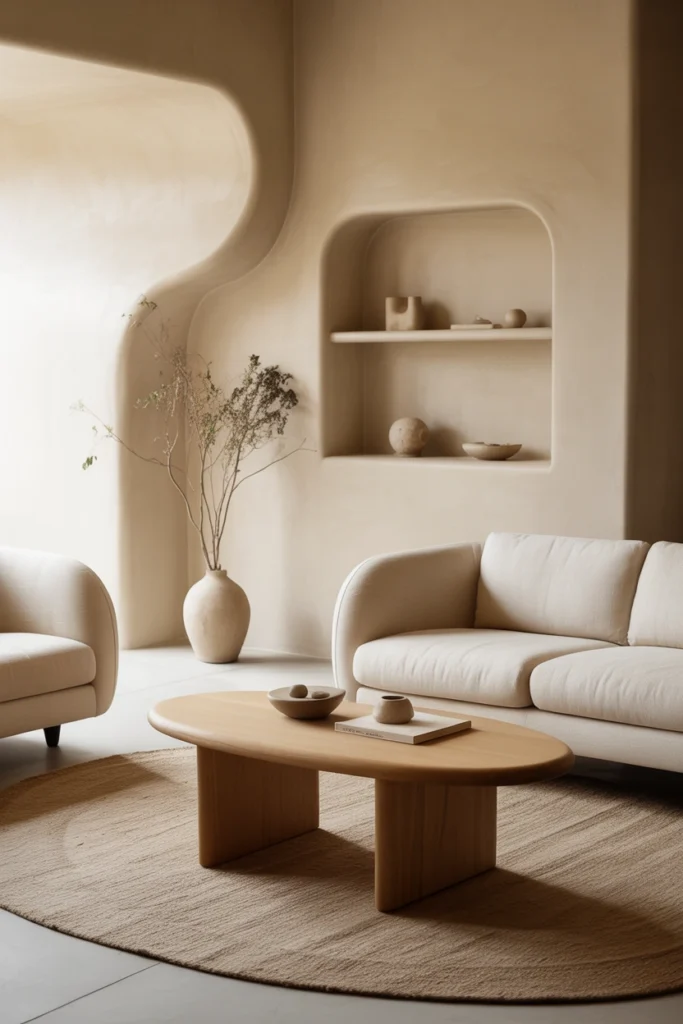 Japandi living room ideas
