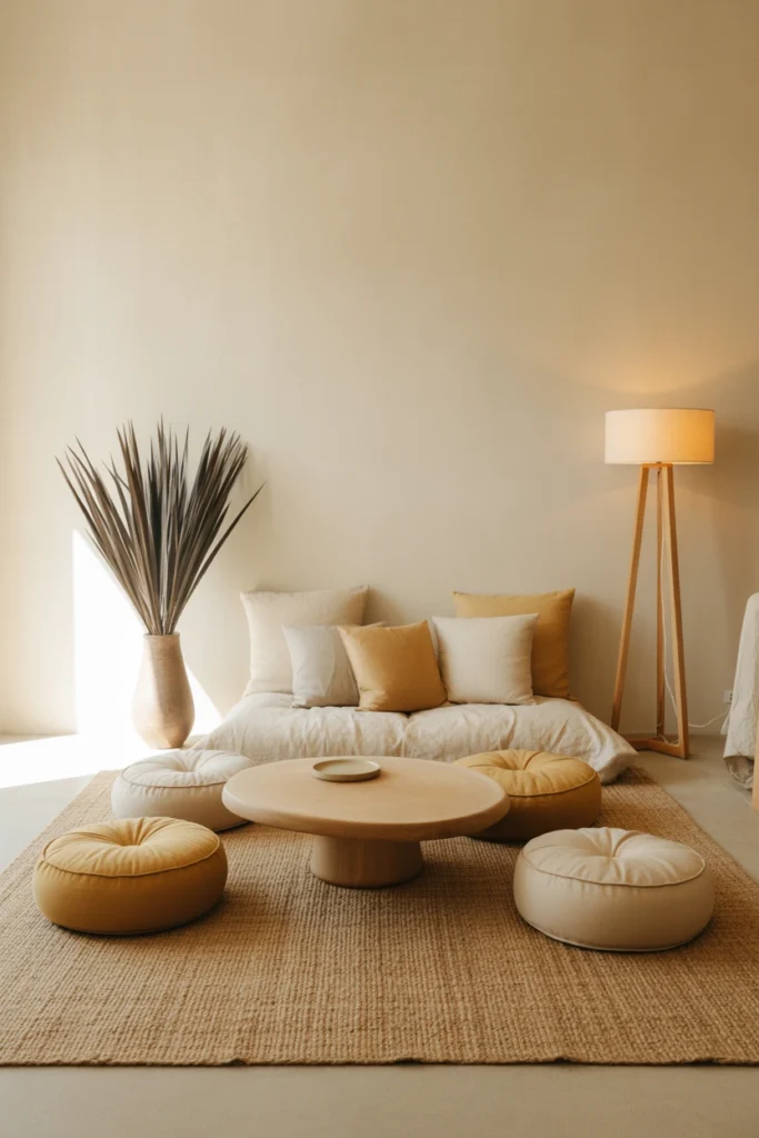 Japandi living room ideas
