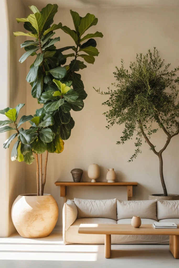Japandi living room ideas
