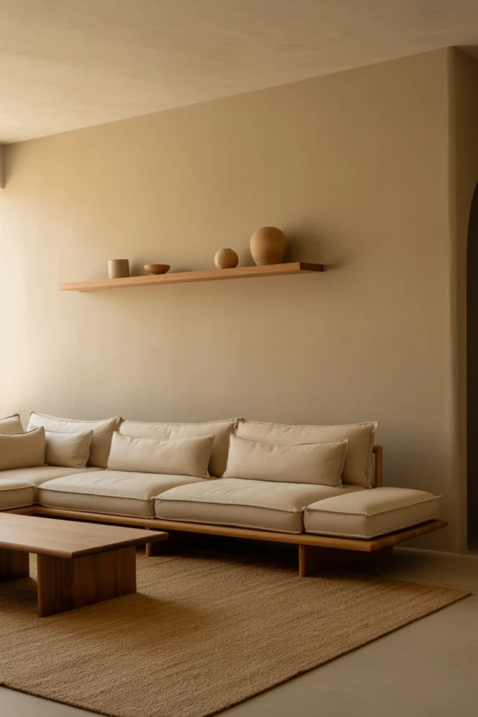 Japandi living room ideas
