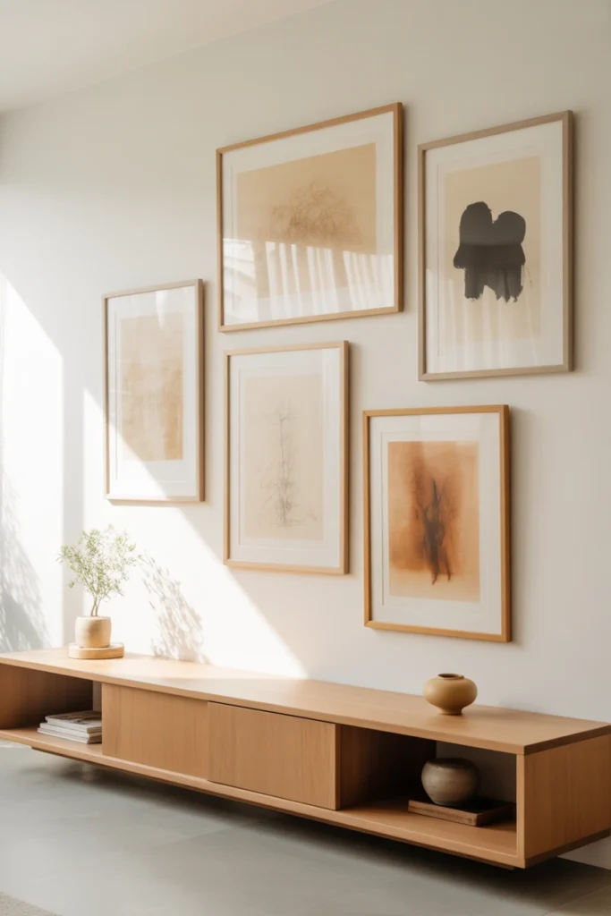 Japandi living room ideas
