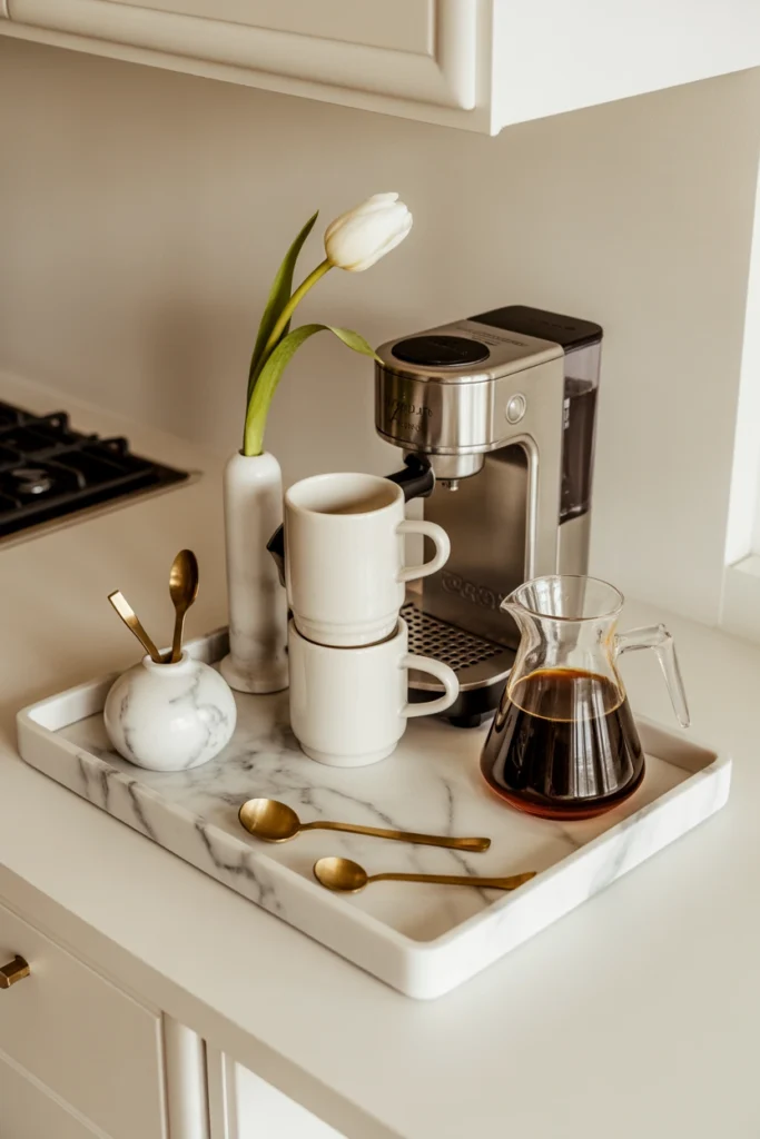 coffee station ideas for small spaces