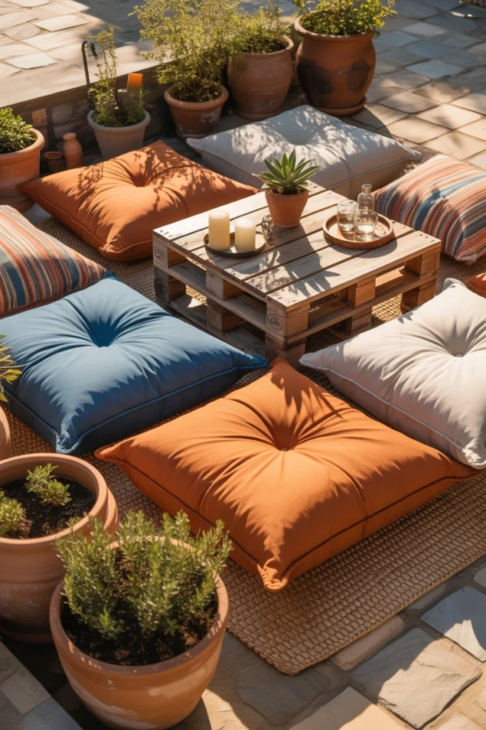 Mediterranean patio ideas on a budget