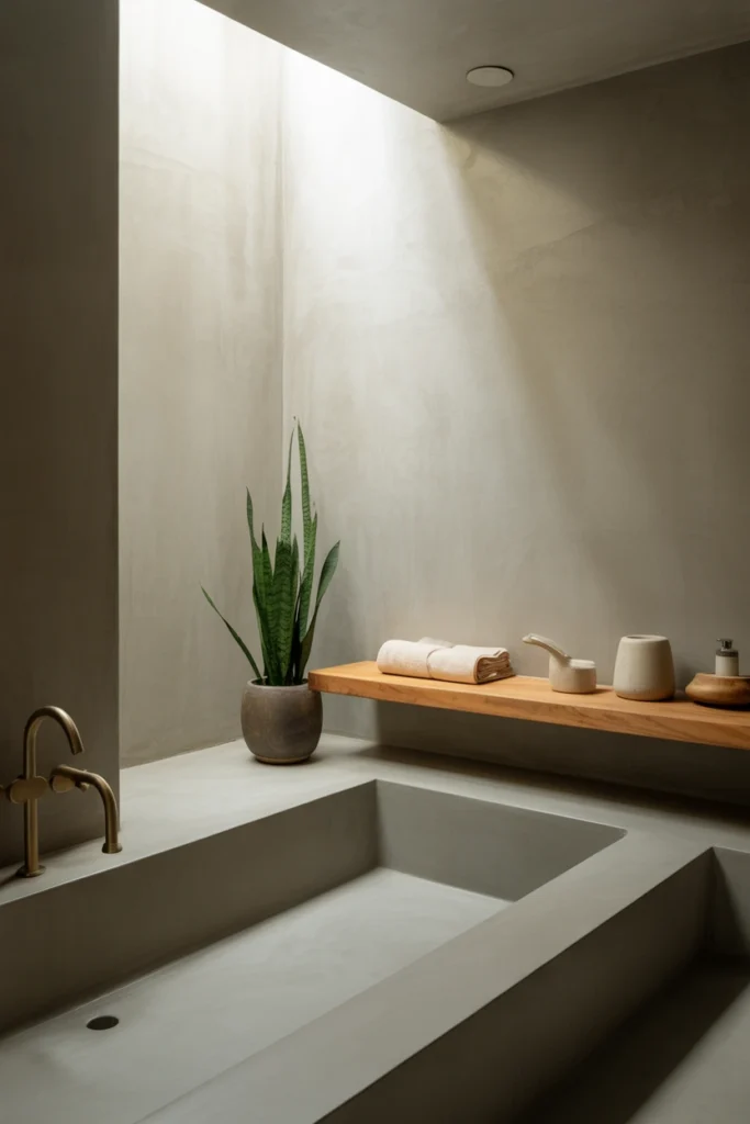 modern spa bathroom ideas