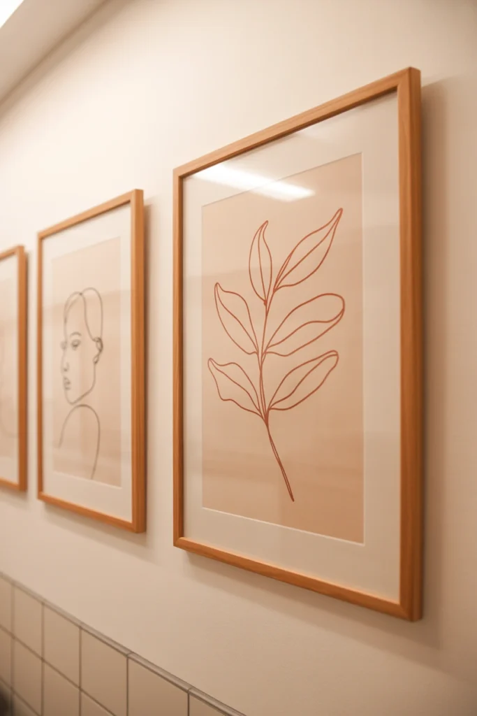 bathroom wall art ideas