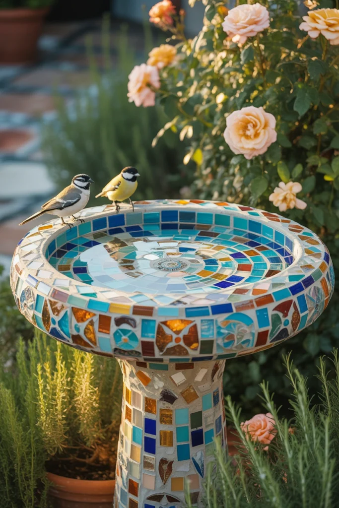 bird bath garden ideas