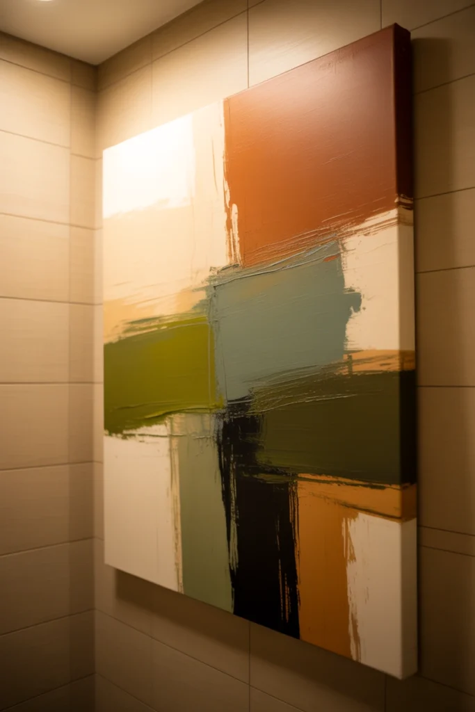 bathroom wall art ideas