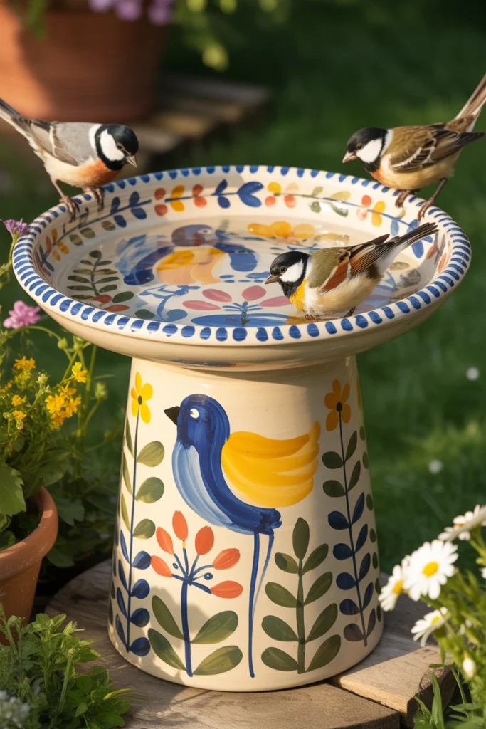 bird bath bowl