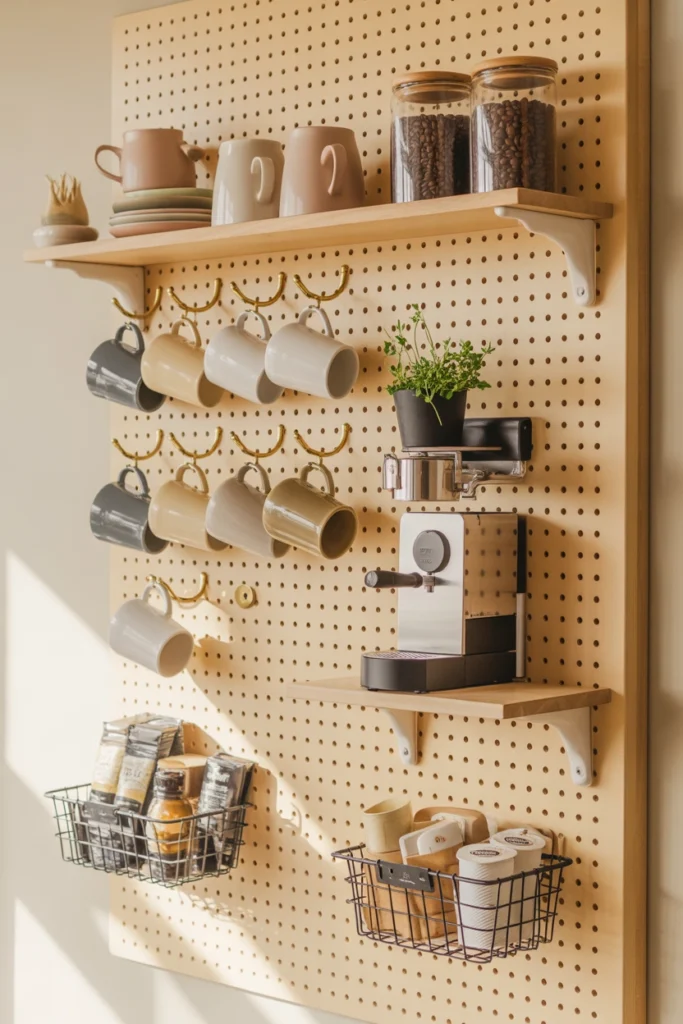 coffee station ideas for small spaces