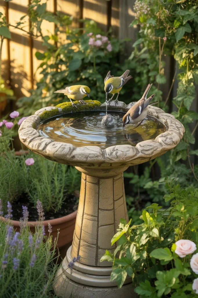 bird bath bowl