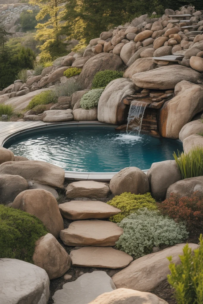 above ground pool landscaping ideas