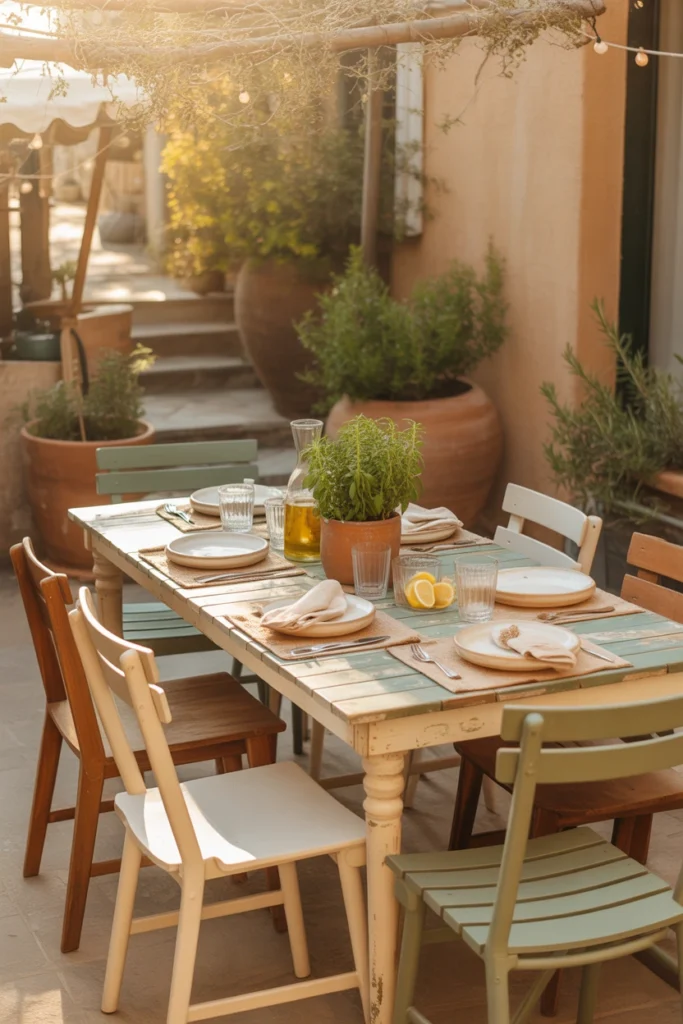 Mediterranean patio ideas on a budget