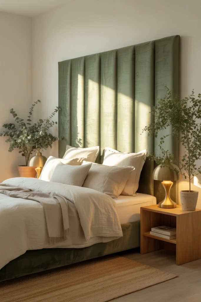 modern velvet headboards