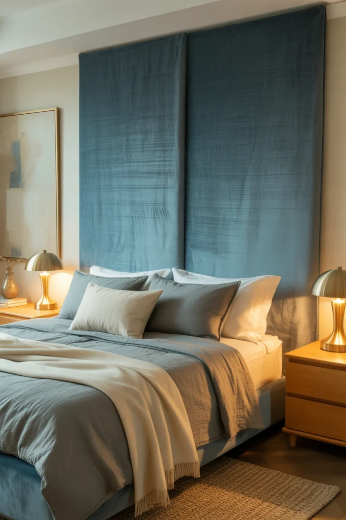 modern velvet headboards