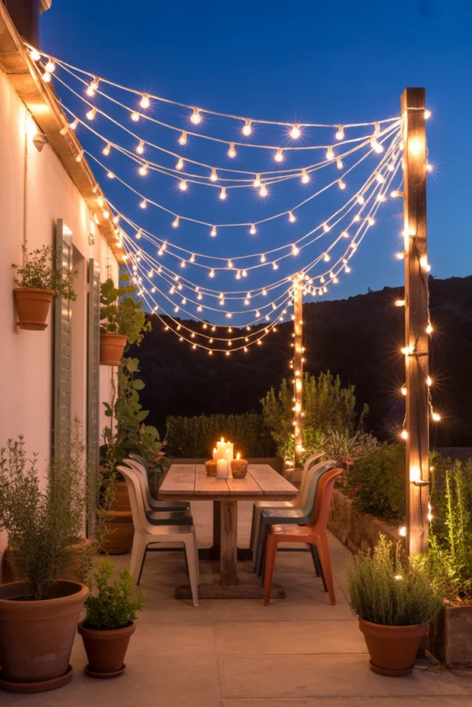 Mediterranean patio ideas on a budget